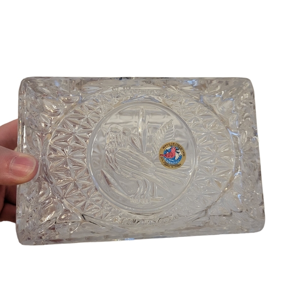 Vintage Crystal Bird Candy Dish - Hofbauer Collection - Picture 4 of 9